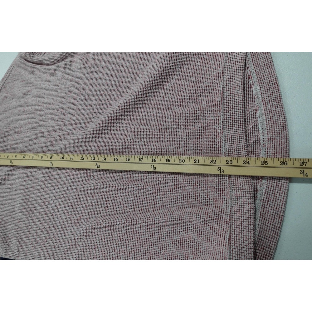 Aerie Sweater Womens XXS‎ Pink Waffle Knit Thermal Crewneck Pullover Top - Picture 6 of 8